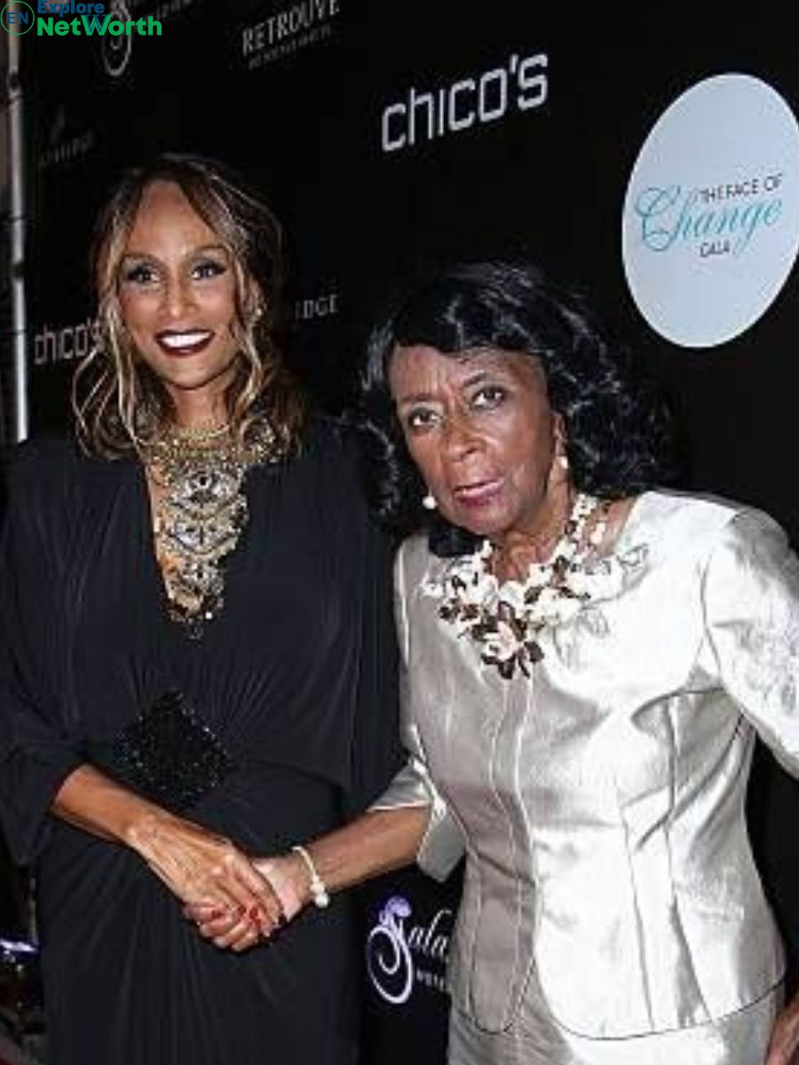 Beverly With Her Mother Gloria Johnson