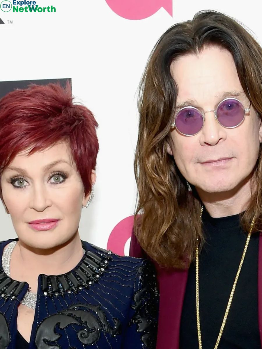 Ozzy With His Wife Sharon Osbourne